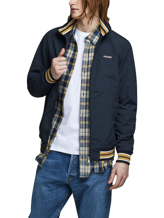 Jack & Jones Winter Jacke Bomber Winddicht Navy...