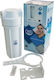 Aqua Pure APSUC 12W BSP Water Filtration System Single Under Sink / Central Supply Micron ½"