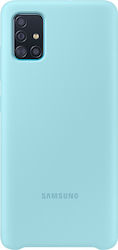 Samsung Silicone Cover Μπλε (Galaxy A51)