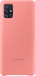 Samsung Silicone Cover Silicone Back Cover Durable Pink (Galaxy A51)