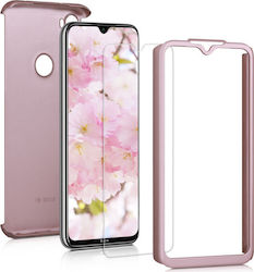 KWmobile Full Body Case & Tempered Glass Acoperire completă 360 Plastic Rose Gold (Redmi Note 8) 50191.31