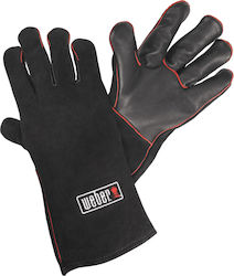 Weber BBQ Grill Glove Set Leather 2pcs