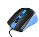 Omega OM05 Wired Wired Mouse Blue