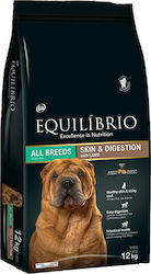 Equilibrio Skin & Digestion 12kg Dry Food for Adult Dogs with Lamb