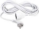Extension Cable Cord 3 x 1.5mm²/50m White