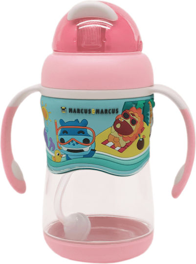 Marcus & Marcus Μπουκάλι Stage Tritan 420ml Ροζ