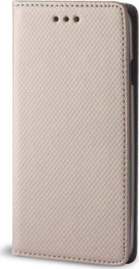 Forcell Smart Magnet Book Δερματίνης Χρυσό (iPhone XR)