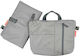 Done by Deer Shoulder/Hand Diaper Bag Grey 30x4x25cm.