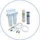 Aqua Pure Apduc 14 Scale Συσκευή Φίλτρου Νερού Διπλή Κάτω Πάγκου / Κεντρικής Παροχής Διατομής ½" με Βρυσάκι & Ανταλλακτικό Φίλτρο