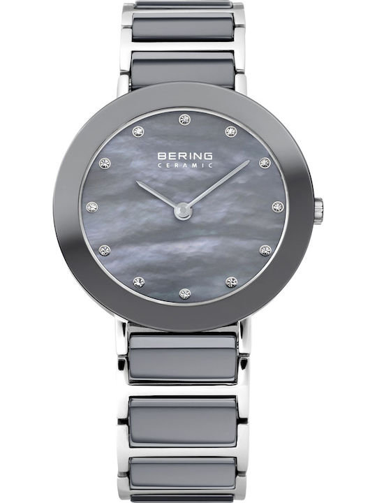 Bering Time Γυναικείο Ρολόι 29mm Μπαταρίας με Α...