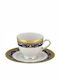 WM Collection N17142 Σετ Φλιτζάνια Καφέ από Πορσελάνη Λευκά 100ml 6τμχ