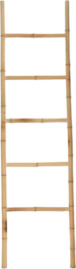 Σκάλα Μπάνιου 5 Θέσεων Δαπέδου 45x170cm Καφέ Σκάλα Μπάνιου 5 Θέσεων Δαπέδου 45x170cm Καφέ