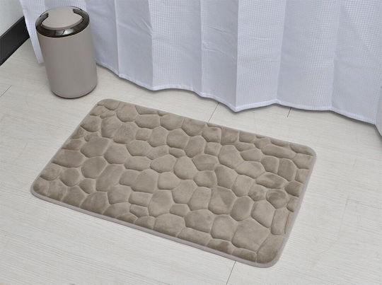Evideco Πατάκι Μπάνιου Βαμβακερό 7718N165 Taupe 50x80εκ. Evideco Πατάκι Μπάνιου Βαμβακερό 7718N165 Taupe 50x80εκ.