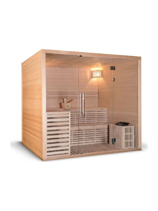 Sauna Calidus Σάουνα 5-6 Ατόμων Εσωτερικού Χώρου Μ200xΒ170xΥ210cm