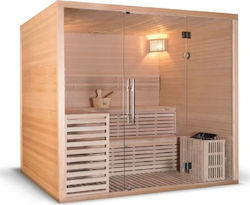 Wellis Sauna Calidus Σάουνα 5-6 Ατόμων Εσωτερικού Χώρου Μ200xΒ170xΥ210cm