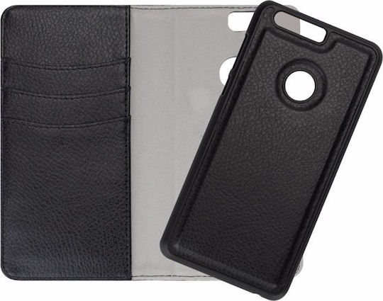 Redneck Duo Wallet Δερματίνης Μαύρο (Huawei P8 Lite 2017 / P9 Lite 2017 / Honor 8 Lite)