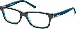 Diesel Herren Acetat Brillengestell Schwarz DL5...