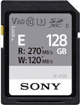 Sony SF-E Series SDXC 128GB Class 10 U3 V60 UHS-II