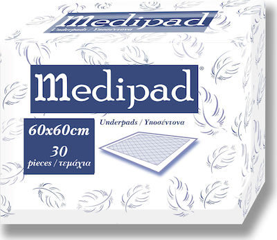 Mediform Medipad Υποσέντονα Ακράτειας 60x60cm 30τμχ