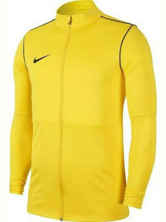 Nike Αθλητική Παιδική Ζακέτα Dri-Fit Κίτρινη Pa...