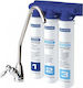 Barrier Expert Standard Wasserfiltrationssystem Unter der Spüle / Zentrale Versorgung Durchmesser 1/4'' mit Wasserhahn & Ersatzfilter 67-1015