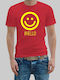 Hello man t-shirt - RED