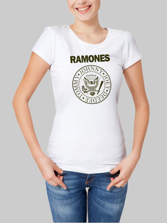 Ramones w tricou - WHITE