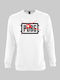 PUBG logo sweatshirt - WHITE