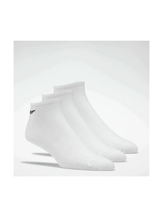 Reebok Tech Style Αθλητικές Κάλτσες Λευκές 3 Ζεύγη