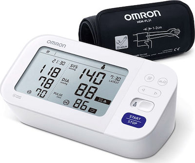 Omron M6 Comfort Digital Blutdruckmessgerät Arm mit Arrhythmieerkennung HEM-7360-E