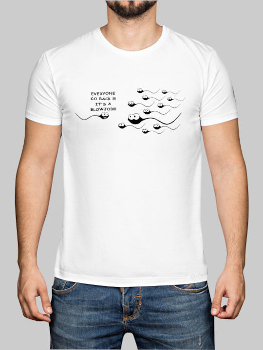 Sperm t-shirt - WHITE