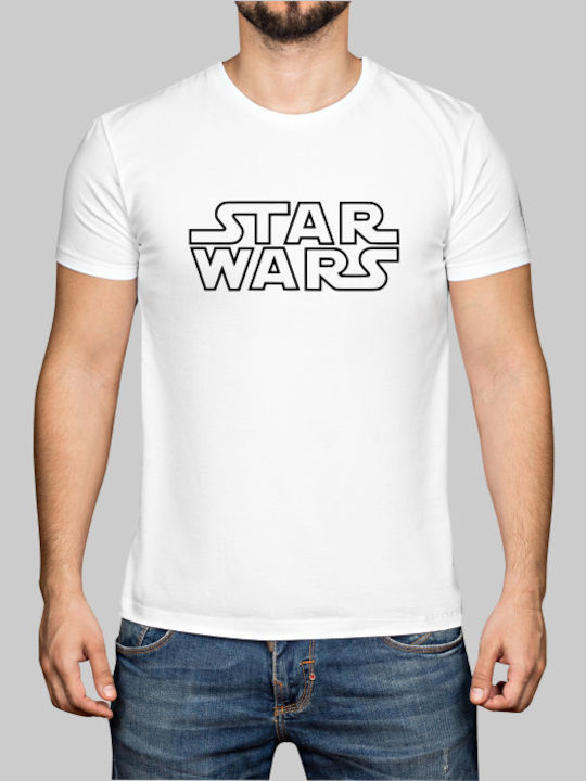 Star Wars logo t-shirt - WHITE