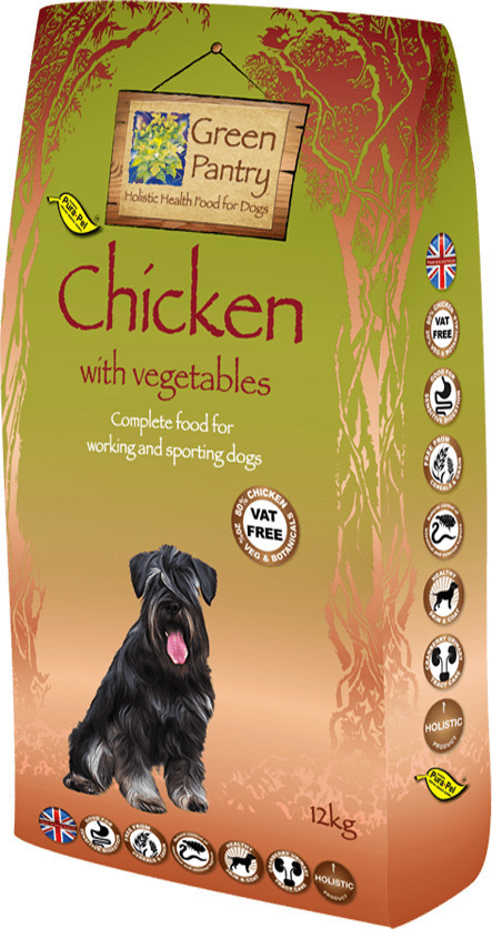 Green pantry grain deals free dog food