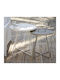 Round Side Table Move Aluminum Gray L52xW52xH60cm.