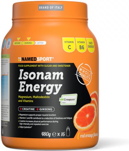 NamedSport Isonam Energy Red Orange 480gr