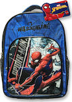 XMASfest Spiderman 42x31x18cm Ghiozdan Școlar Înapoi Elementar în culoarea Albastru