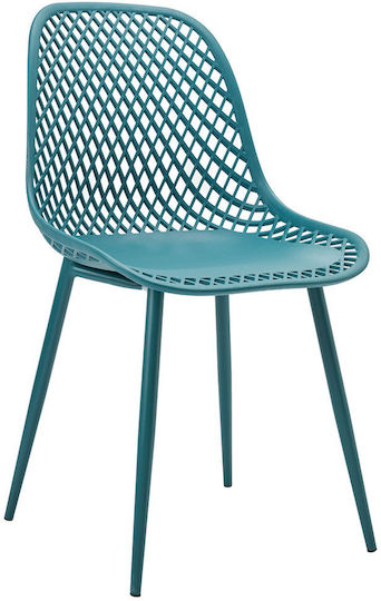 Chair Lida Petrol 47x54x84cm Chair Lida Petrol 47x54x84cm