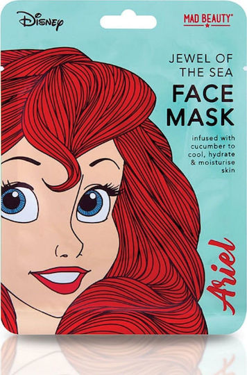 Mad Beauty Disney Princess Face Moisturizing Mask 25ml