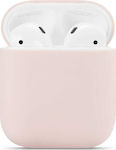 Hülle Silikon in Rosa Farbe für Apple AirPods 1 / AirPods 2