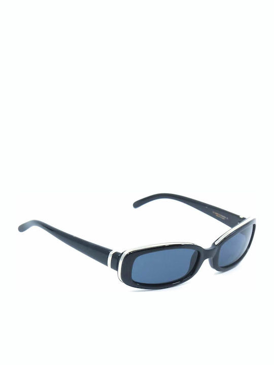Rochas Sunglasses Μαύρα with Acetate Frame & Black Lens