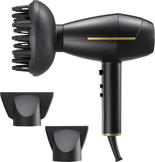 Beper Ionic Professional Hair Dryer with Diffuser 2200W 40.406