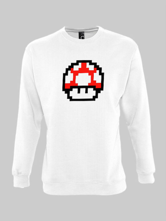 Hanorac Super Mario Mushroom - WHITE