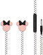 Disney Minnie Matt 3D Handsfree cu două căști c...