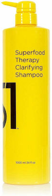 Seamless1 Superfood Therapy Shampoos Deep Cleansing for All Hair Types 1000ml