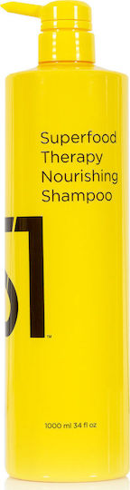Seamless1 Superfood Therapy Shampoos Reconstruction/Nourishment & Hydration for Dry Hair Hair 1000ml