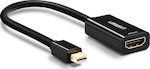 Ugreen MD112 Convertor mini DisplayPort masculin în HDMI feminin 1buc