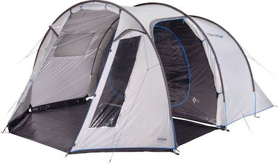 High Peak Ancona 5.0 Tunnel Camping Tent with Double Cloth 4 Seasons for 5 People 185cm