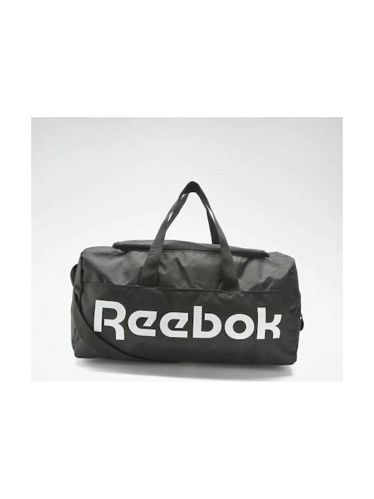Reebok Active Core Grip Medium Τσάντα Ώμου για Γυμναστήριο Μαύρη