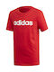 Adidas Παιδικό T-shirt Κόκκινο