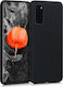 KWmobile Silicone Back Cover Black (Galaxy S20)